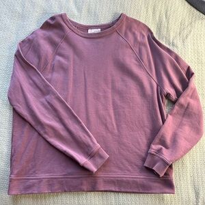 Universal thread pullover crew- XL Dusty Mauve